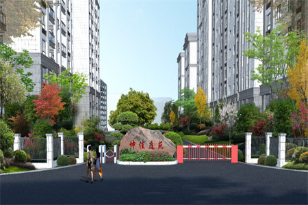 西外四季花城一梯两户花园洋房一楼带花园的原房东精装出售